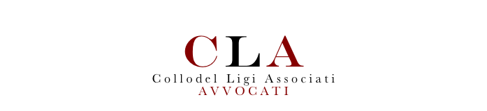 CLA
Collodel Ligi Associati
AVVOCATI